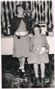 Photograph - BERT GRAHAM COLLECTION: TWO YOUNG LADIES