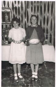 Photograph - BERT GRAHAM COLLECTION: TWO YOUNG GIRLS