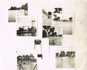 Photograph - BERT GRAHAM COLLECTION: BENDIGO SWIMMING POOL