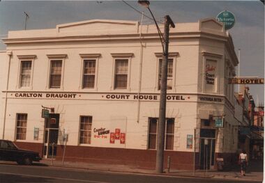 Photograph - BENDIGO HOTEL COLLECTION:  COURT HOUSE HOTEL