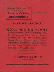 Document - IAN DYETT COLLECTION: AUCTION CATALOGUE - SUNBEAM COLLERIES