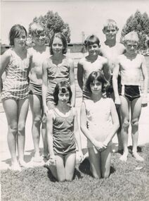 Photograph - BERT GRAHAM COLLECTION: EIGHT SWIMMERS
