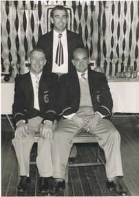 Photograph - BERT GRAHAM COLLECTION: GRAEME EDWARDS, JOHN PARRY AND ALLAN MASTERS, 56-57