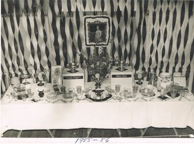 Photograph - BERT GRAHAM COLLECTION: TROPHIES, 1955-56