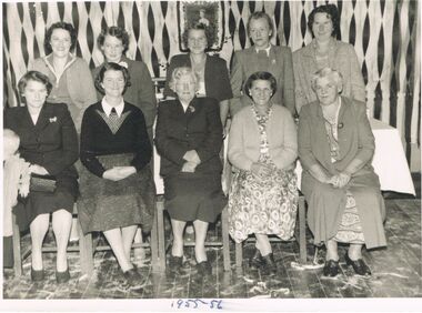 Photograph - BERT GRAHAM COLLECTION: GROUP PHOTO, 1955-56