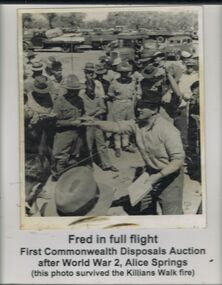 Photograph - IAN DYETT COLLECTION: FRED IN FULL FLIGHT