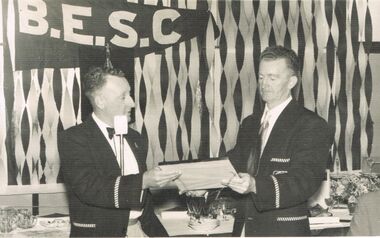 Photograph - BERT GRAHAM COLLECTION: ALWYN NELSON, BERT GRAHAM, 18/4/1959
