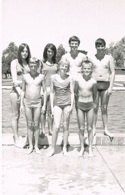 Photograph - BERT GRAHAM COLLECTION: SEVEN SWIMMERS