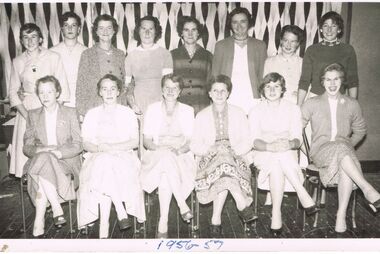 Photograph - BERT GRAHAM COLLECTION: GROUP PHOTO, 1956-57