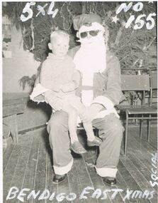 Photograph - BERT GRAHAM COLLECTION: BENDIGO EAST CHRISTMAS, 1956