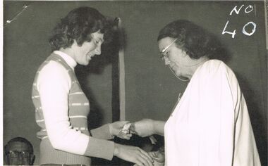 Photograph - BERT GRAHAM COLLECTION: TWO WOMEN, 1973/74