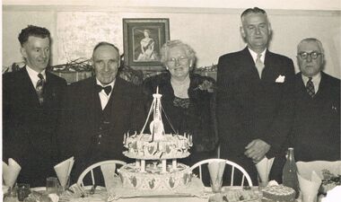 Photograph - BERT GRAHAM COLLECTION: GROUP PHOTO, 1956