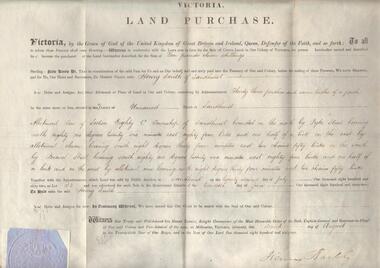 Document - JOHANSON COLLECTION: GRANT BY PURCHASE TO H. SMITH