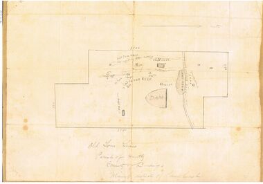 Map - OLD TOM MINE, WHIPSTICK