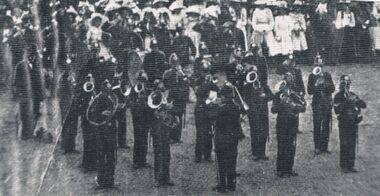 Photograph - PETER ELLIS COLLECTION: BRASS BAND