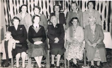 Photograph - BERT GRAHAM COLLECTION: LADIES GROUP