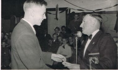 Photograph - BERT GRAHAM COLLECTION: ALWYN NELSON, NOEL KILBY, 56-57