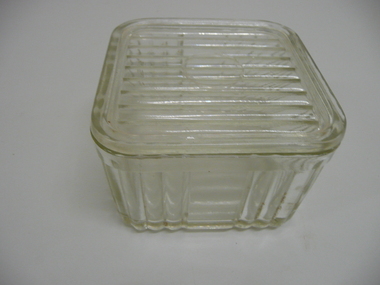 Domestic Object - GLASS BUTTER BOX
