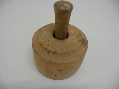 Domestic Object - WOODEN BUTTER MOULD