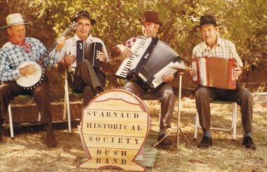 Photograph - PETER ELLIS COLLECTION: ST ARNAUD HISTORICAL SOCIETY BUSH BAND