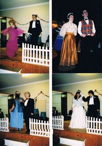 Photograph - PETER ELLIS COLLECTION: COUPLES IN FANCY DRESSES