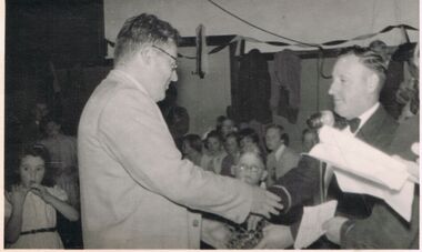 Photograph - BERT GRAHAM COLLECTION: FRANK HENRY PLUS ANOTHER MAN