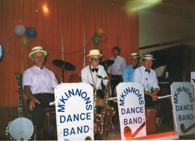 Photograph - PETER ELLIS COLLECTION: MCKINNONS DANCE BAND