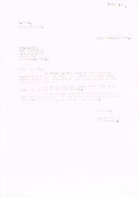 Document - BERT GRAHAM COLLECTION: BENDIGO EAST PROGRESS ASSOCIATION, 3/11/1989 - 22/2/1994