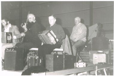 Photograph - PETER ELLIS COLLECTION: HARRY MCQUEEN BAND