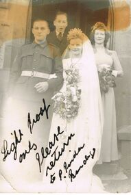Photograph - PETER ELLIS COLLECTION: WEDDING PHOTO