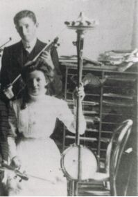 Photograph - PETER ELLIS COLLECTION: TWO MUSICIANS