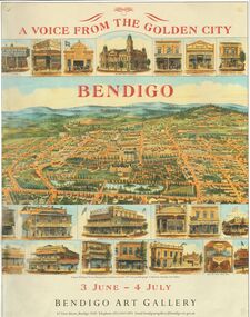 Document - BENDIGO ART GALLERY A VOICE FROM THE GOLDERN CITY EXHIBITION 2001, 1877