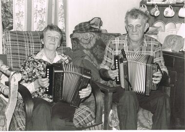 Photograph - PETER ELLIS COLLECTION: EDIE AND PADDY DAWSON