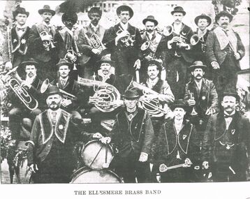 Photograph - PETER ELLIS COLLECTION: BAND