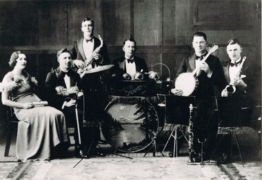 Photograph - PETER ELLIS COLLECTION: BAND