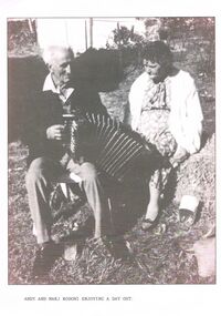Photograph - PETER ELLIS COLLECTION: ANDY AND MARJ RODONI