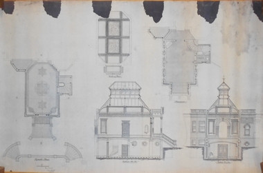 Plan - MARKS COLLECTION: PLAN OF ALTERATIONS TO FORTUNA VILLA