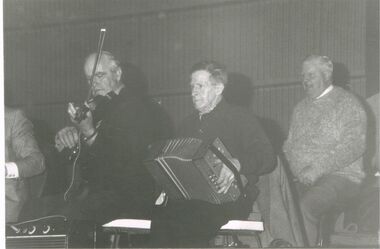Photograph - PETER ELLIS COLLECTION: HARRY MCQUEEN BAND