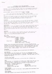Document - PETER ELLIS COLLECTION: NATIONAL FOLK FESTIVAL, 16th - 20th April, 1992