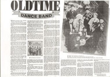 Document - PETER ELLIS COLLECTION: OLD TIME DANCE BAND