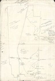 Map - PETER ELLIS COLLECTION: MAP AREA AROUND MITIAMO