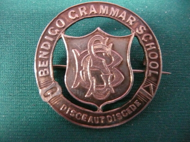 Accessory - BENDIGO GRAMMAR SCHOOL BADGE