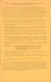 Document - PETER ELLIS COLLECTION: REMARKS ON PROPOSED NATIONAL PARK AREA