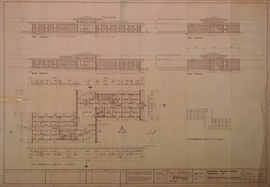Plan - SANDHURST BOYS CENTRE COLLECTION: SANDHURST TRAINING CENTRE BUILDING PLANS, 21/08/1969