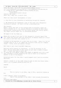 Document - PETER ELLIS COLLECTION: EMAILS TRAIL, 8th May, 1997