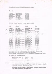 Document - PETER ELLIS COLLECTION: NEWSLETTER