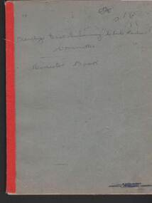 Document - BERT GRAHAM COLLECTION: BENDIGO EAST SWIMMING CLUB LADIES COMMITTEE, 24/5/1966 - 26/11/1974