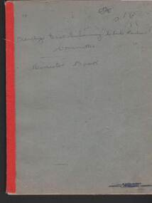 Document - BERT GRAHAM COLLECTION: BENDIGO EAST SWIMMING CLUB LADIES COMMITTEE, 24/5/1966 - 26/11/1974