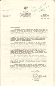 Document - MERLE BUSH COLLECTION: VARIOUS DOCS