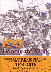 Book - HONOUR THE WORK